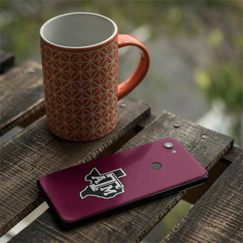 Texas A&M University Black Logo Google Pixel 3a XL Skin